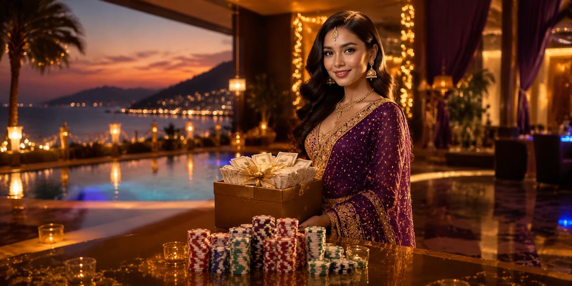 Meja poker dan hiburan kasino gaya Pulau Pinang